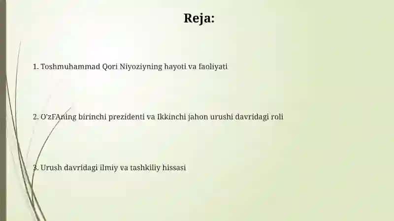 Toshmuhammad Qori Niyoziy 2