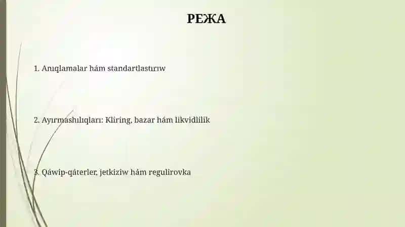 Futures shártnamaları 2