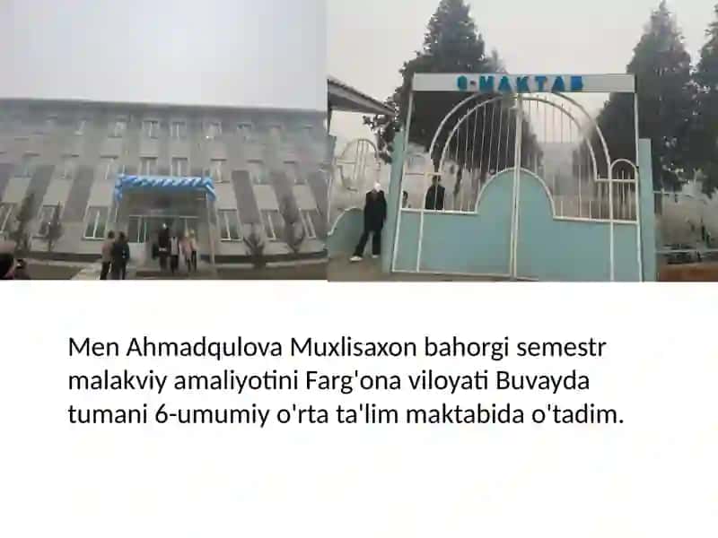 Ahmadqulova Muxlisaxon 2