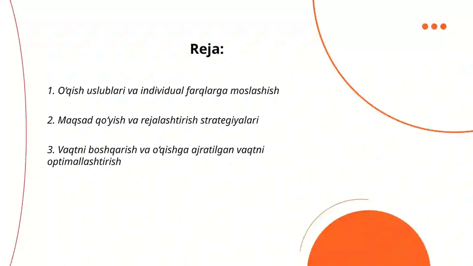 O‘rganish imkoniyatlari va strategiyalari 2