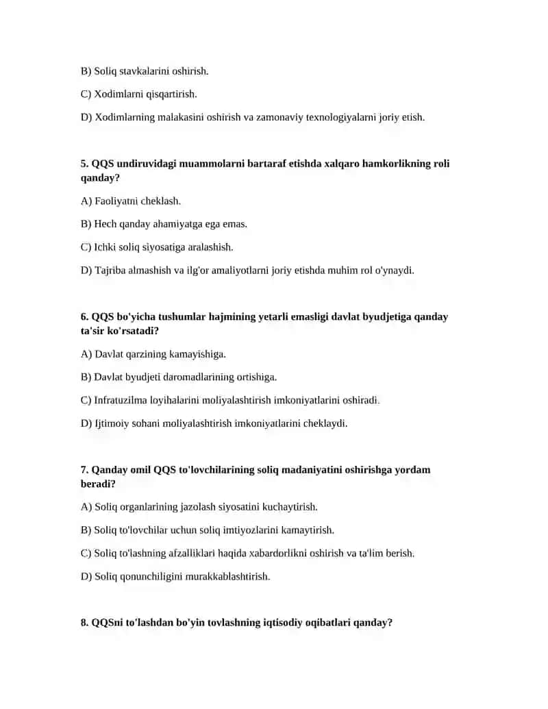 Qo'shilgan qiymat solig'ini byudjetga undirish 2