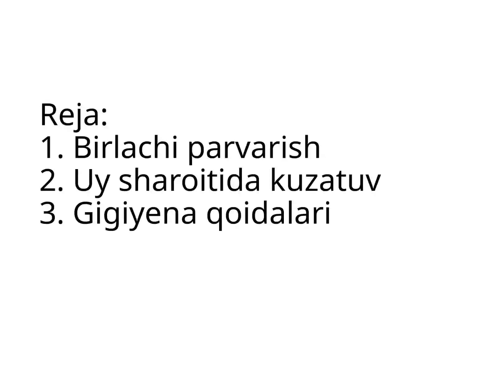 Yangi tugʻilgan chaqaloqning birlamchi parvarishi va patronaji 2