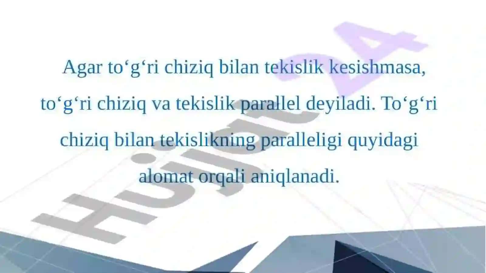 Geometriya amaliy ish 2