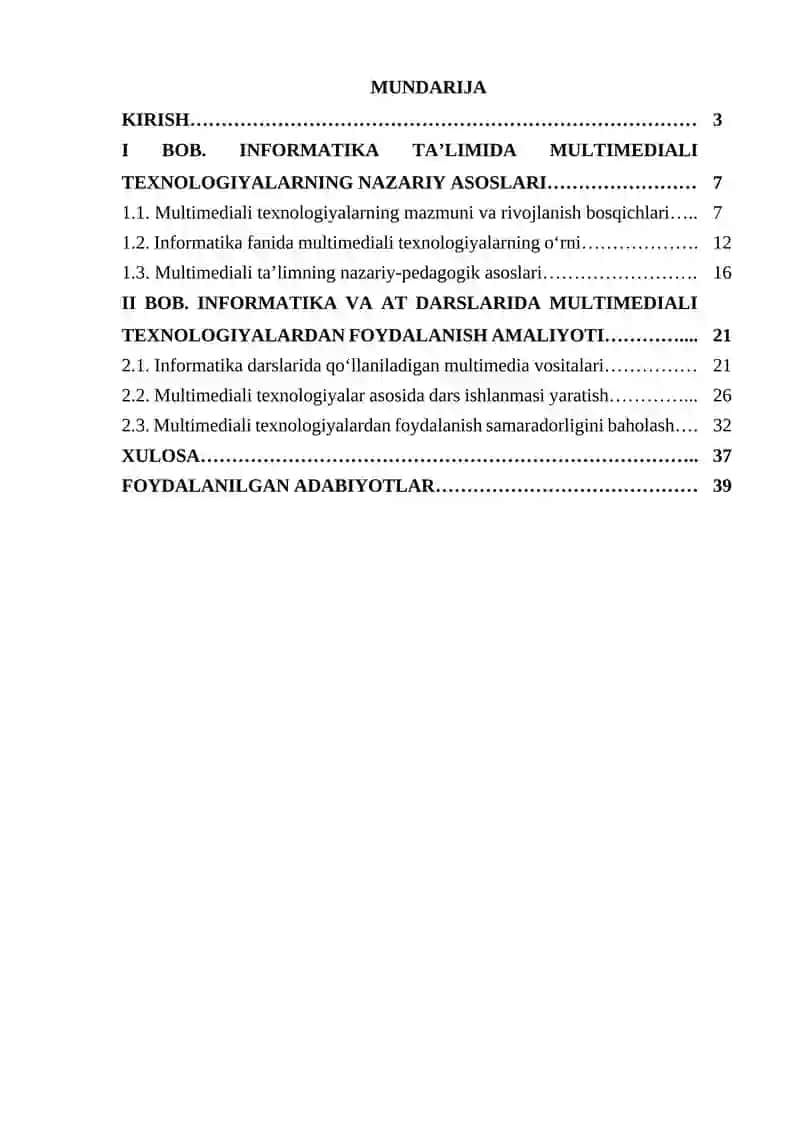 Informatika va AT ni o‘qitishda multimediali texnologiyalardan foydalanish” 2