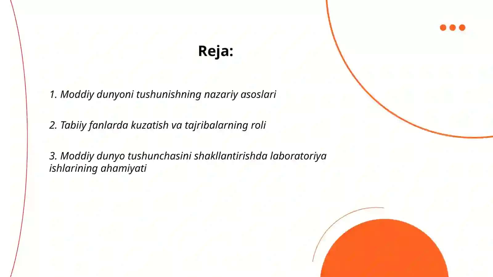 Tabiiy fanlar nazariyasi va metodikasini oʻqitish 2