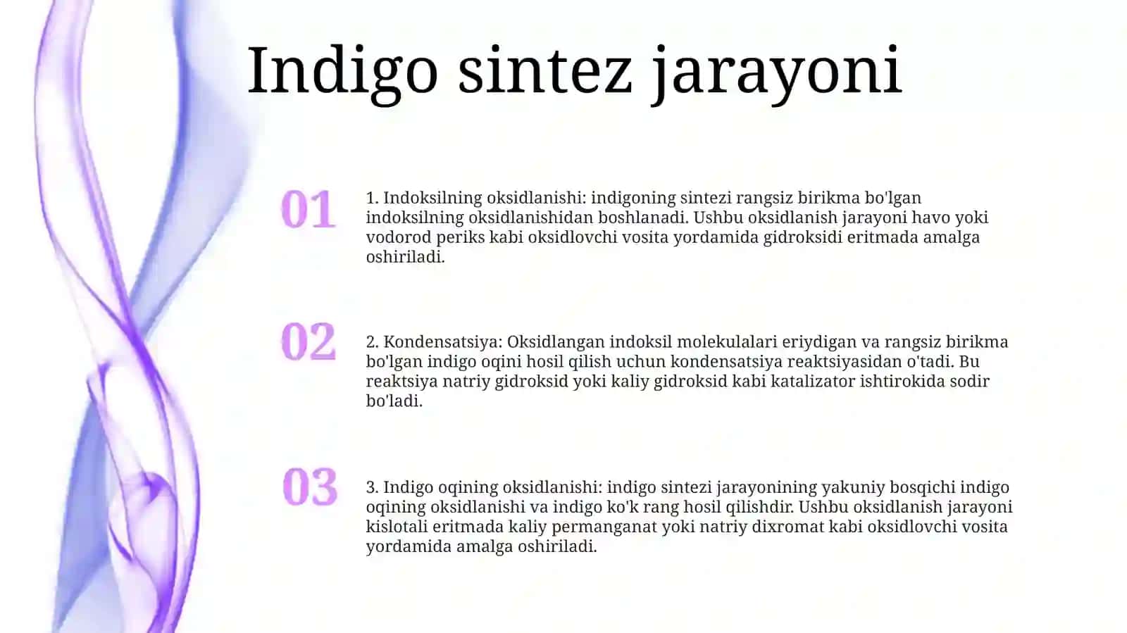 Indigo Sintezi 2