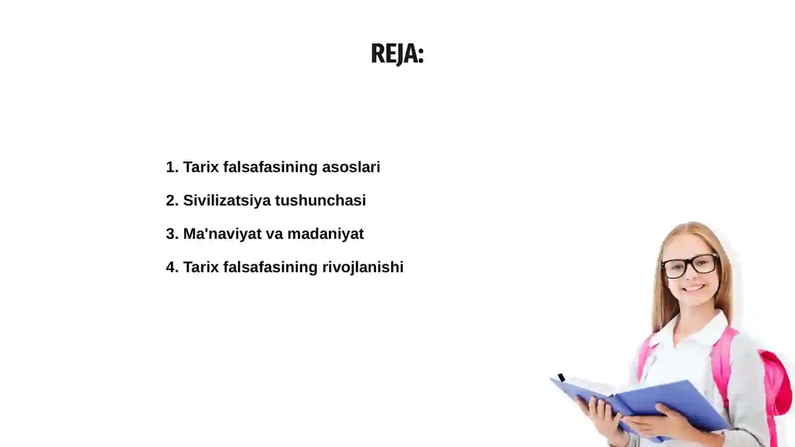 Tarix falsafasi sivilizatsiya va ma'daniyat 2