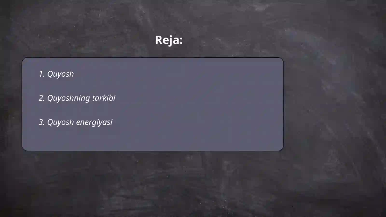 Quyosh sistemasi 2
