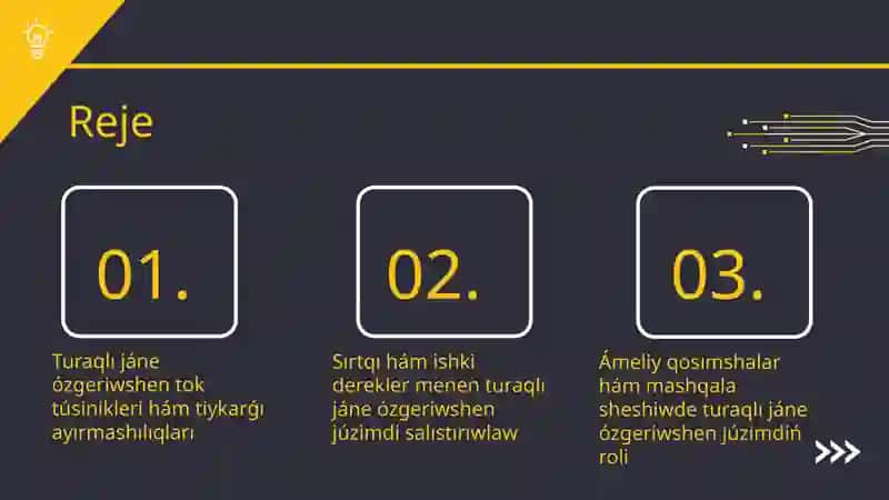 TuraqlıjáneÓzgeriwshenTok 2