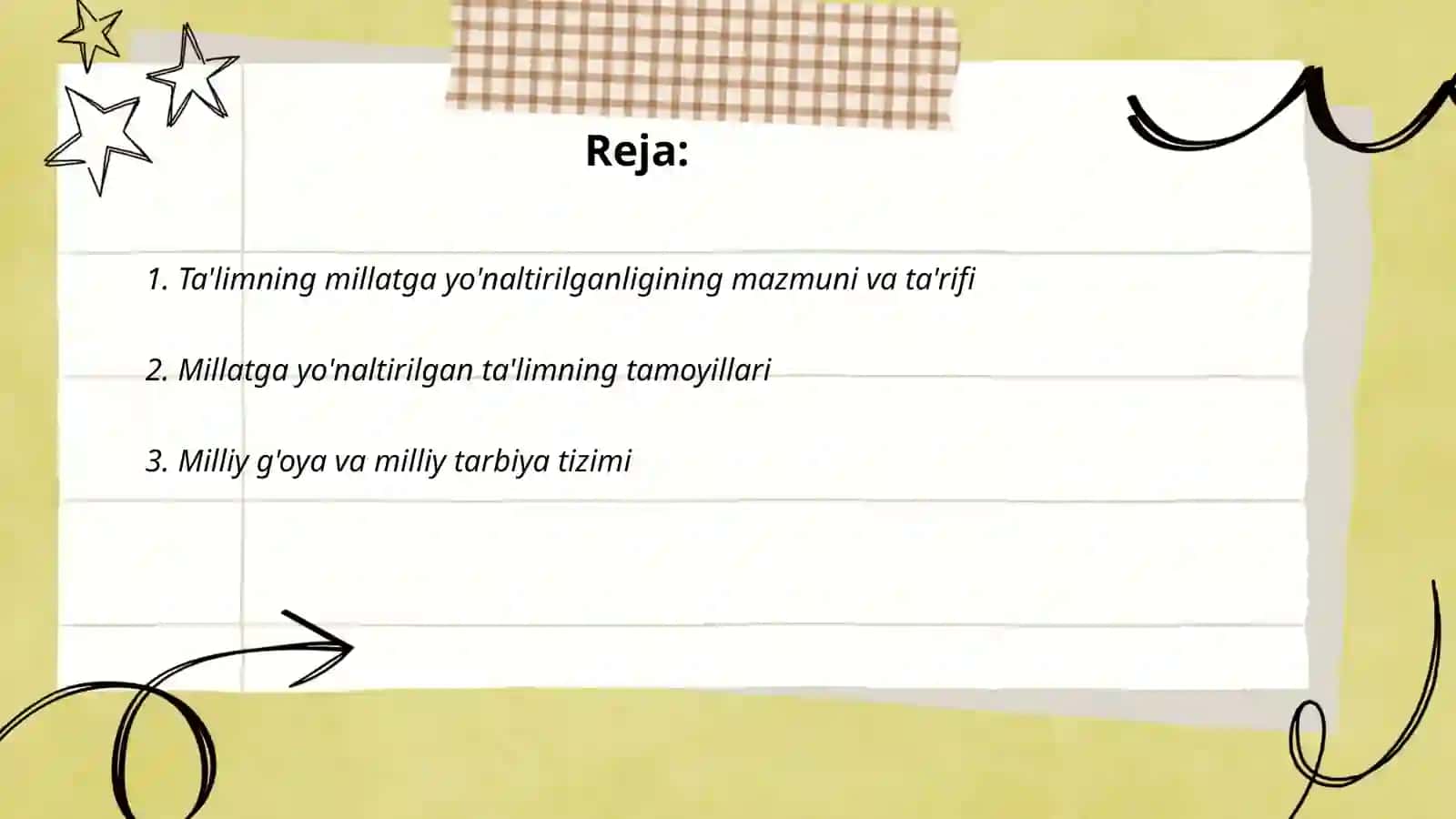 Ta'limning millatga yo'naltirilganligi 2