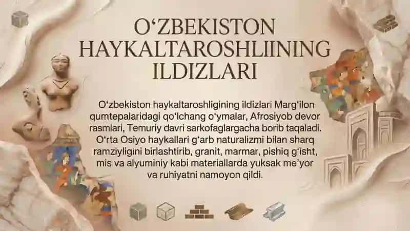 Haykaltaroshlikning turlari va moddiy-texnik vositalari haykaltaroshlikning tarkibi teksturada ifoda 2