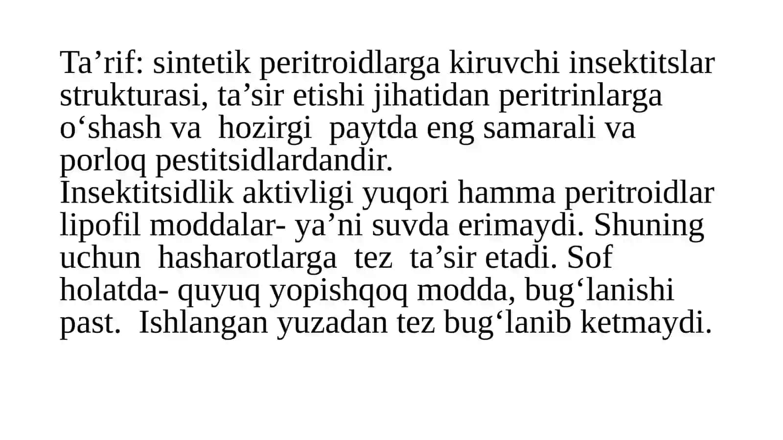 PERITROIDLAR 2