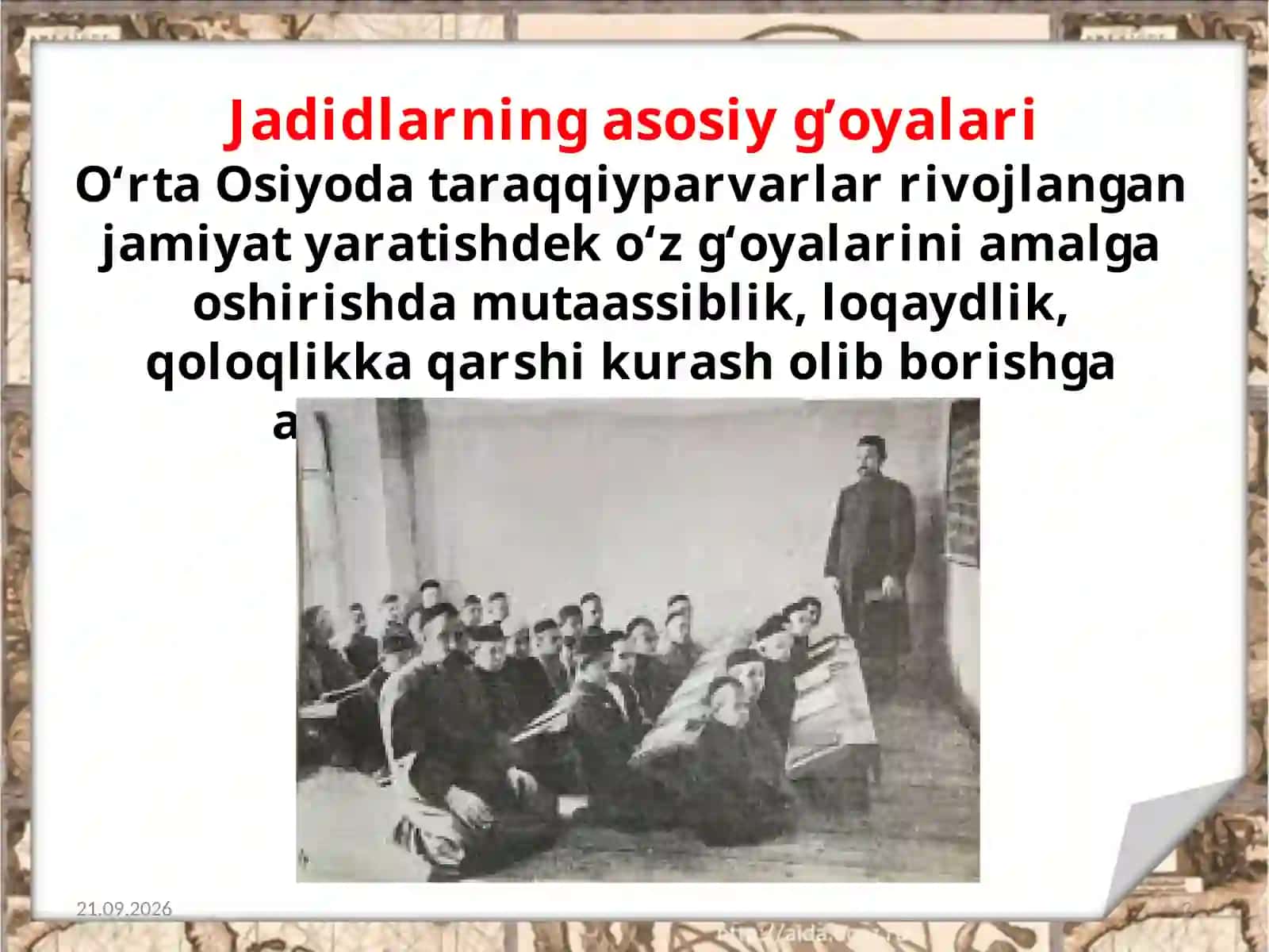 Jadidlarning dasturiy maqsad va vazifalari 2
