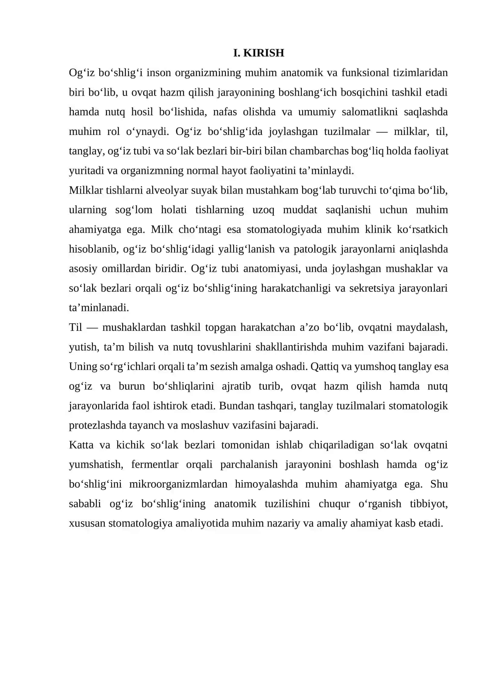 Og'iz bo'shlig'i anatomiya 2