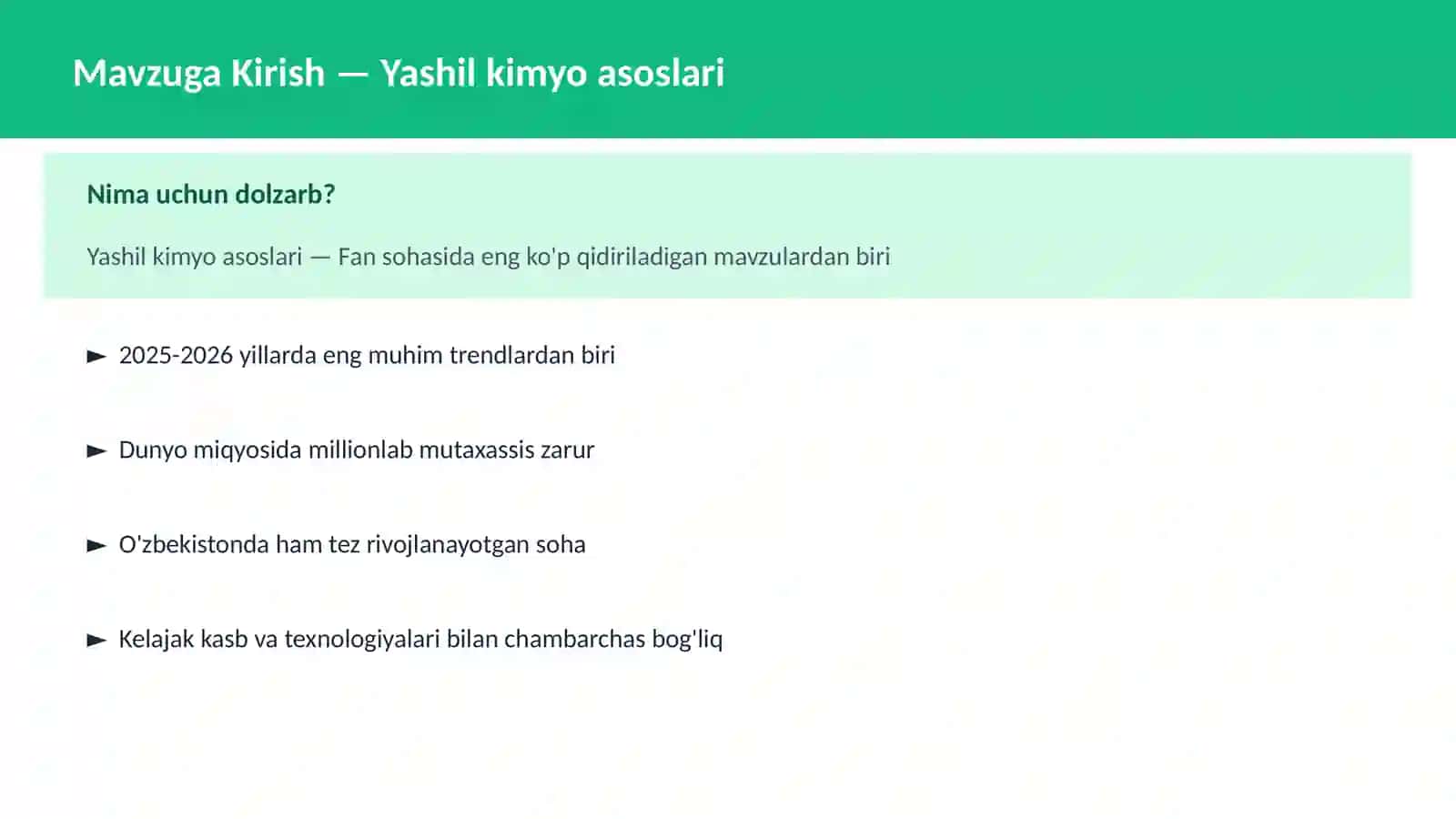 KIMYO ZAMONAVIY 2