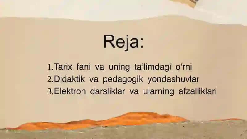 Tarix oʻqitish metodikasi 2