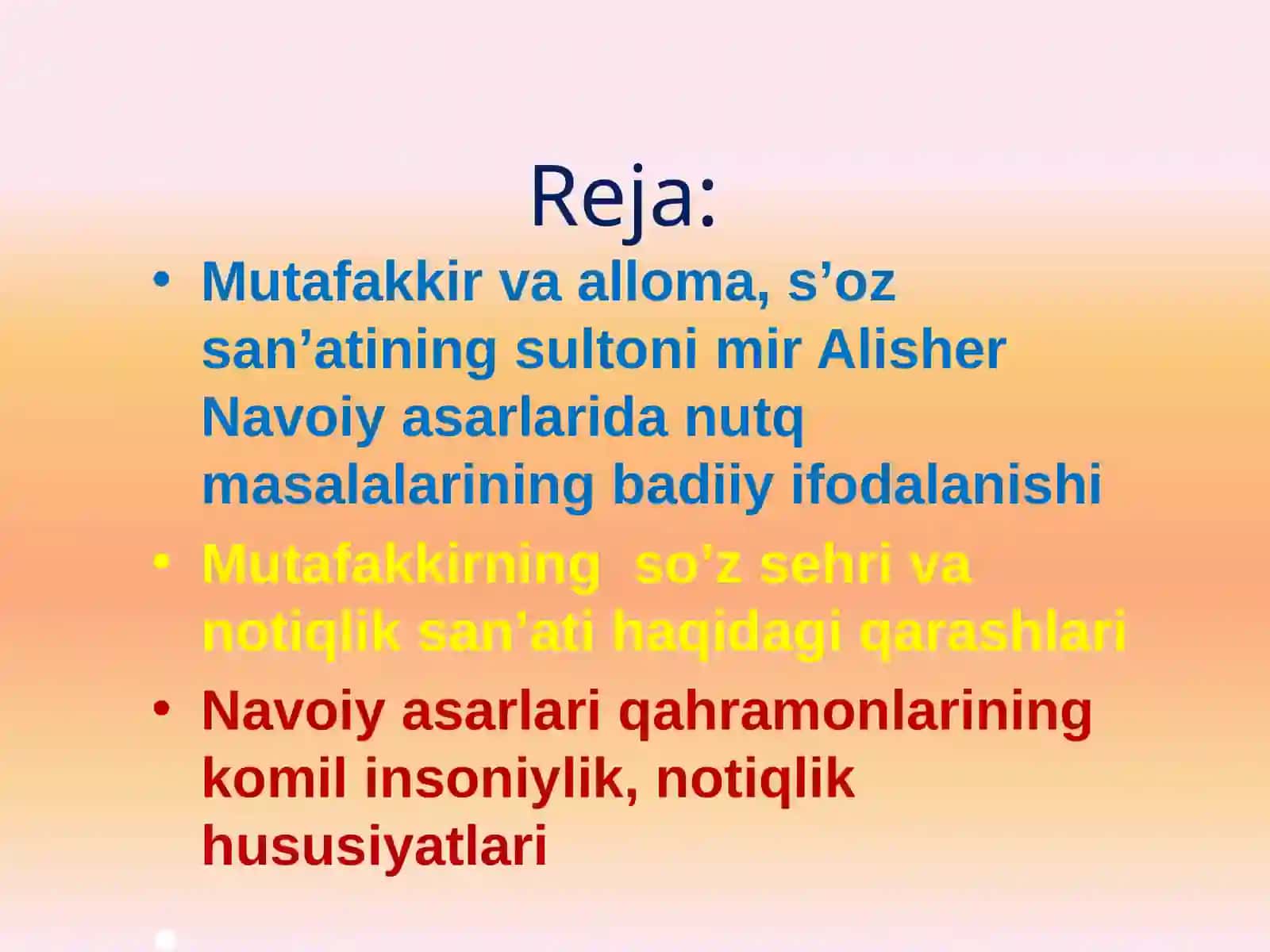O'QITUVCHI NUTQ MADANIYATI FANIDAN 2