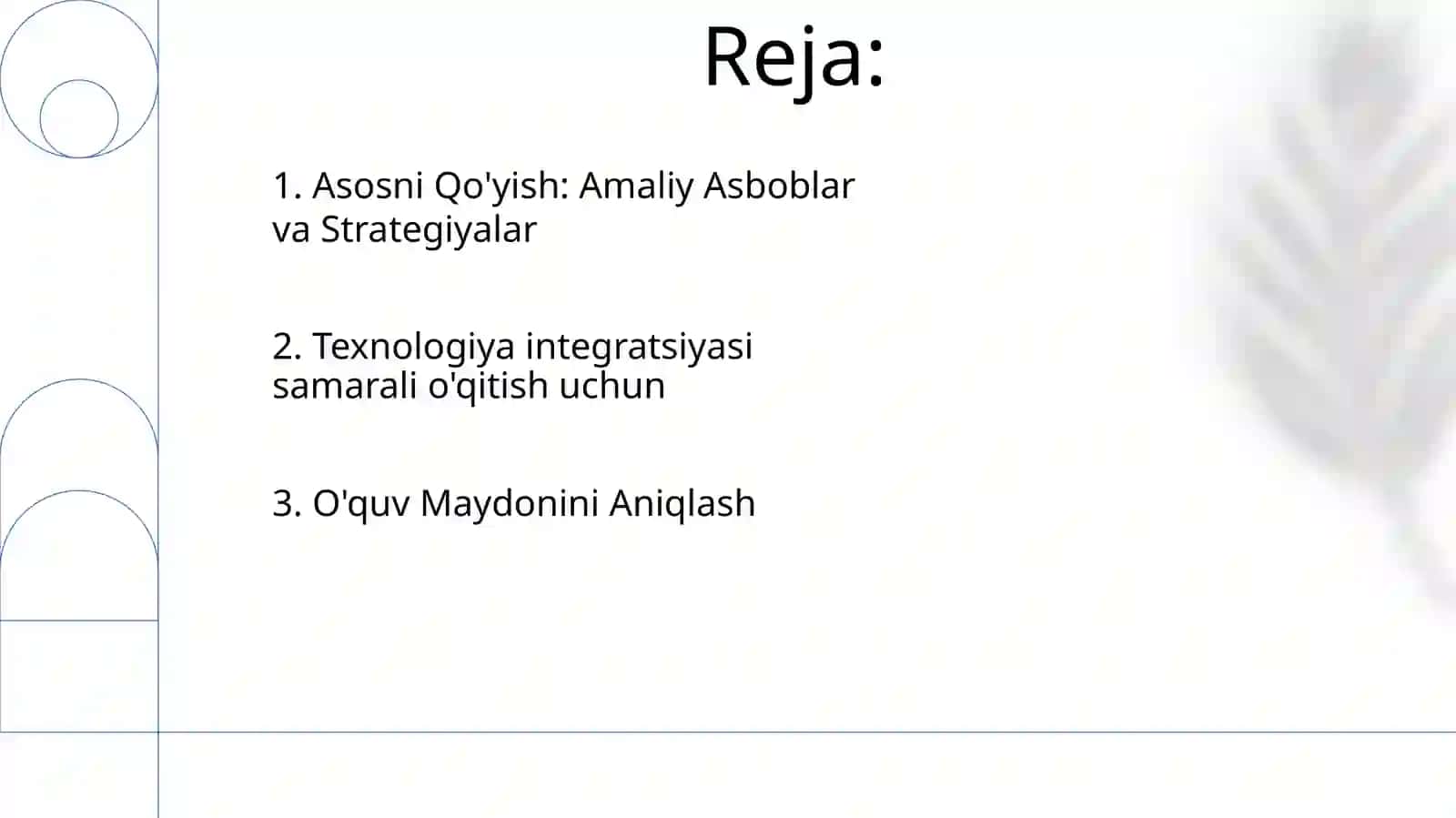 O`qitishning amaliy asoslari va tеxnologiyalarini ishlab chiqish 2