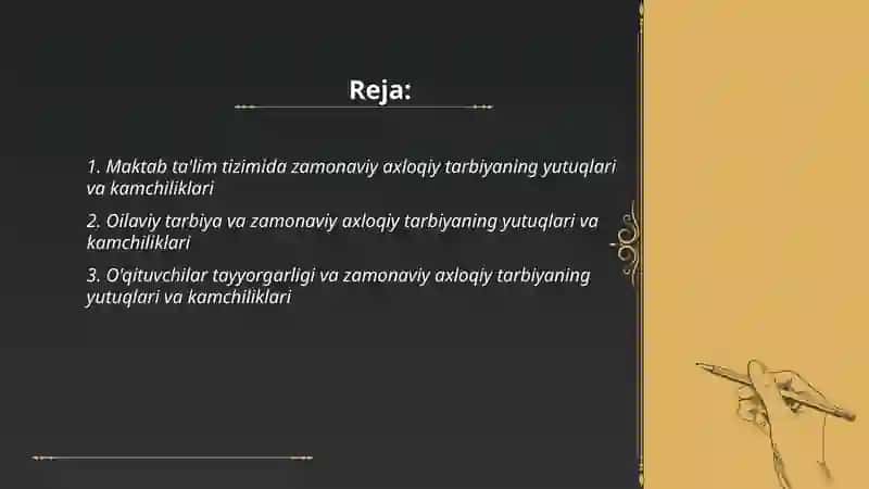 Zamonaviy Axloqiy Tarbiyaning Yutuqlari va Kamchiliklari 2