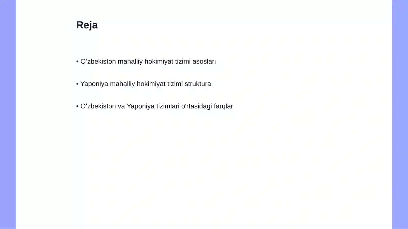 Oʻzbekiston va Yaponiya mahalliy hokimiyat tizimi 2
