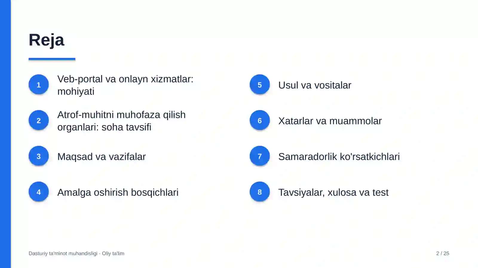 atrof muhitni muhofaza qilish organlarida veb portal va onlayn xizmatlarni rivojlantirish 8036 2