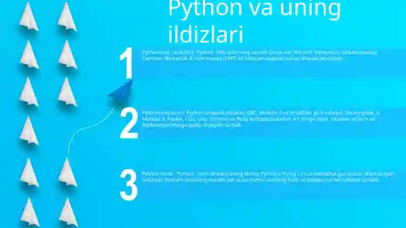 Python Haqida Malumotlar 2