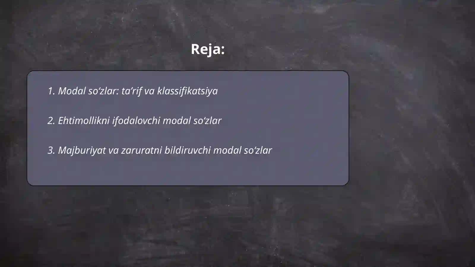 Modal soʻzlar 2