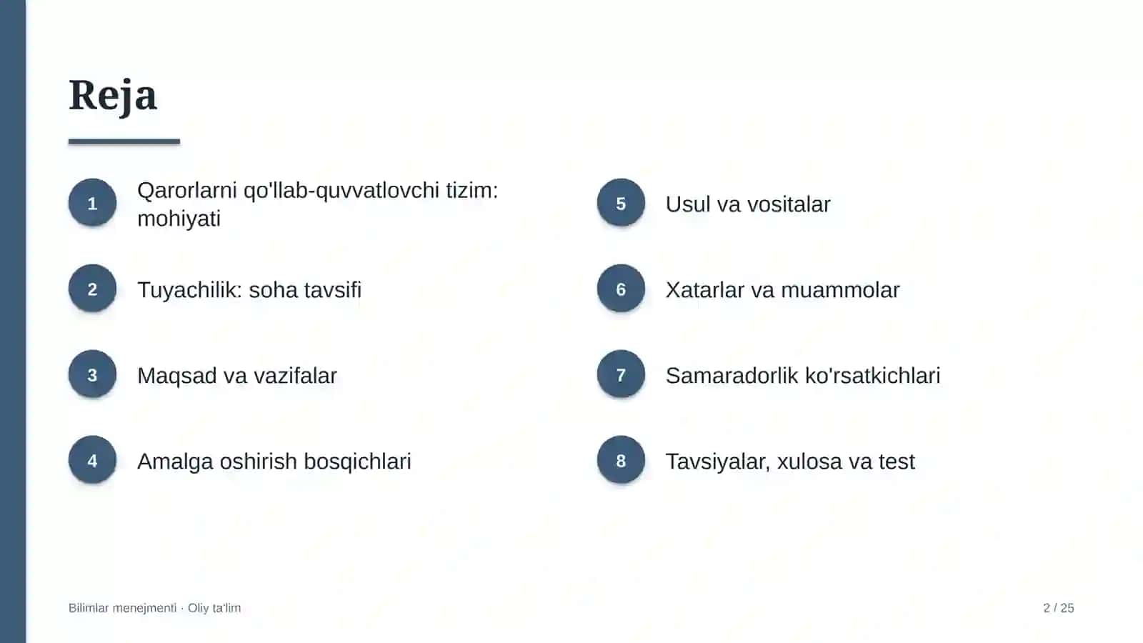 tuyachilikda qarorlarni qo'llab quvvatlovchi bilimlar tizimi 6889 2