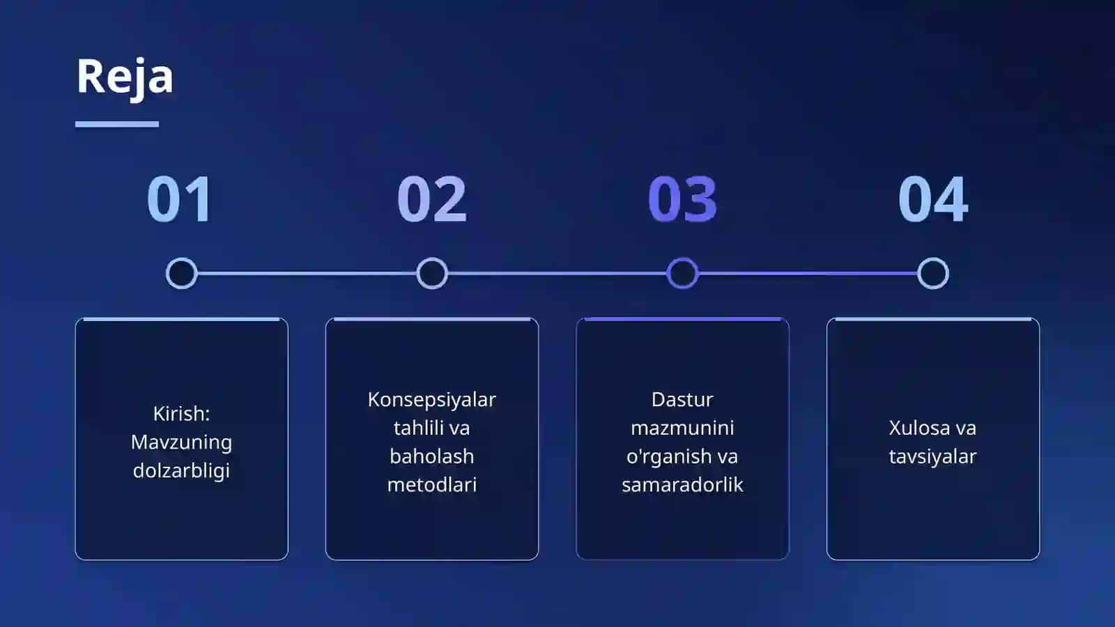 Ta’lim dasturlarini amalga oshirish samaradorligini baholash 2