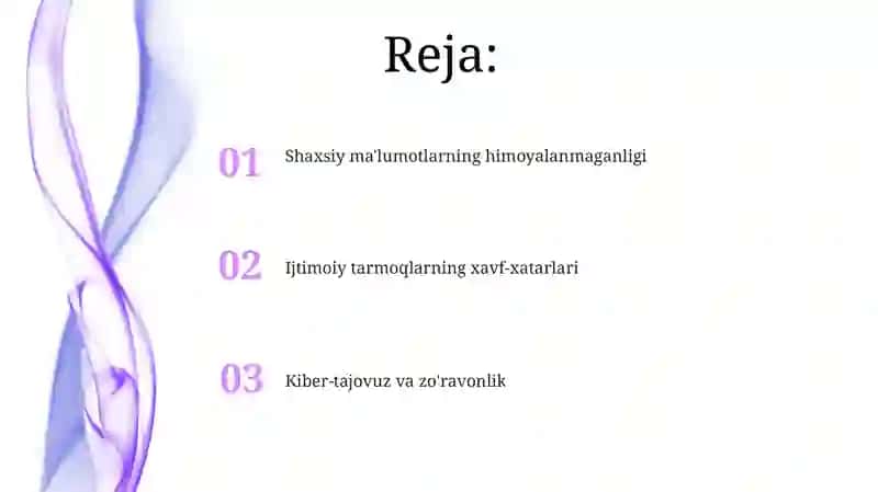 Ijtimoiy mediada taxdid va xavf - xatarlar 2