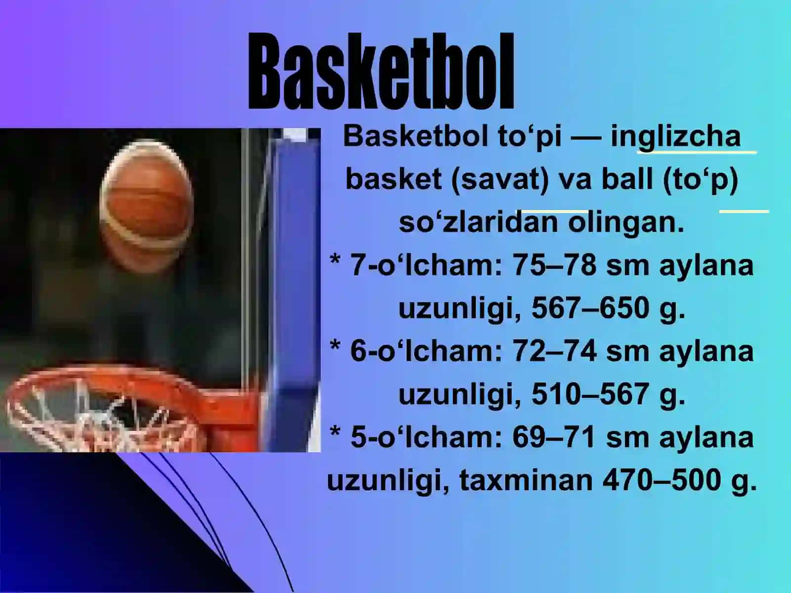 Basketbol o’yinining yulduzlari 2