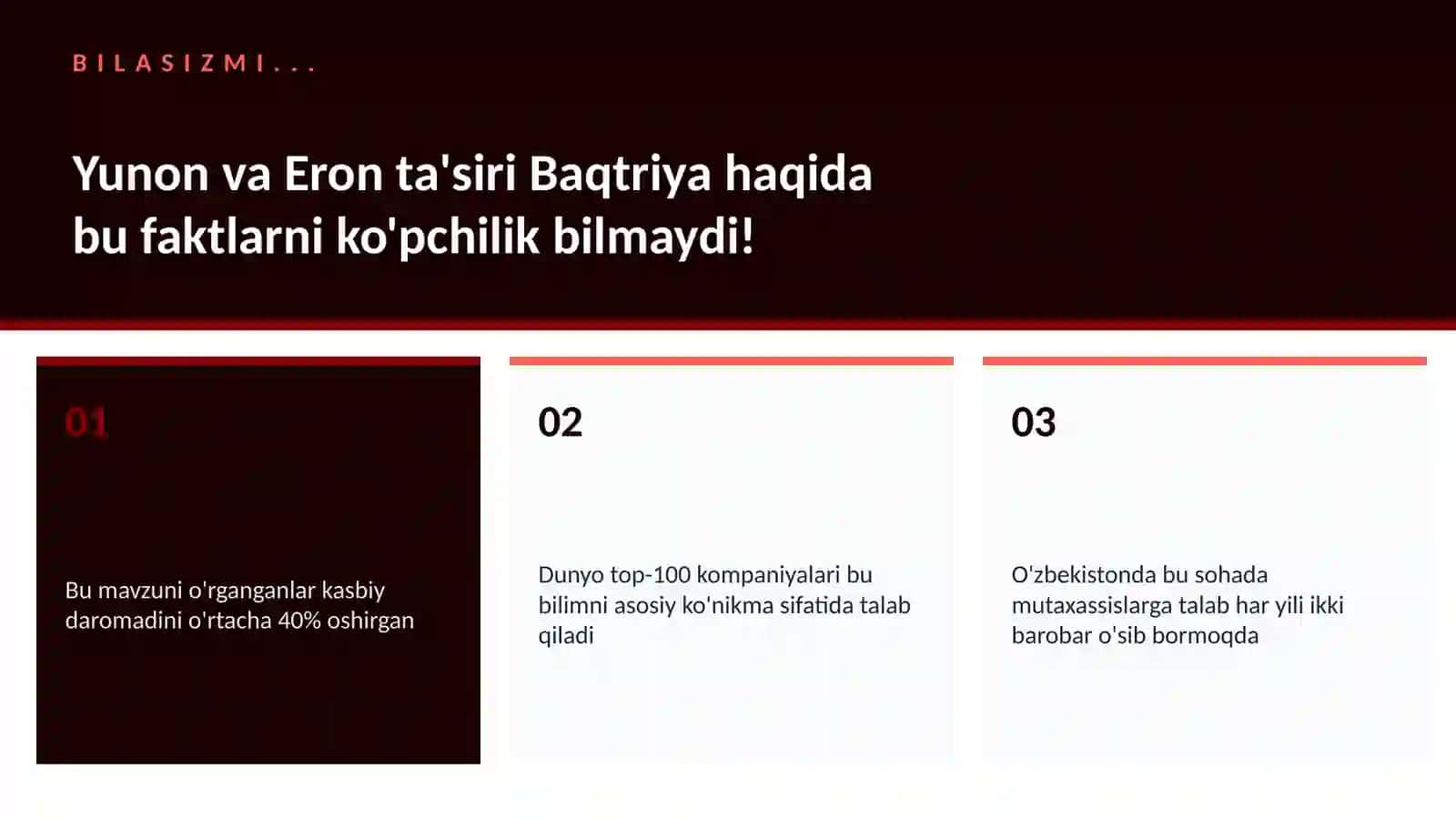 Yunon va Eron ta'siri Baqtriya 2