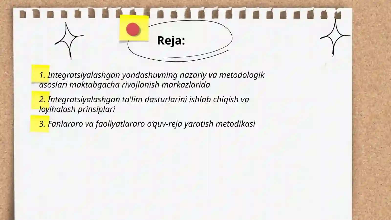 Integratsiyalashgan yondashuvning nazariy va metodologik asoslari 2