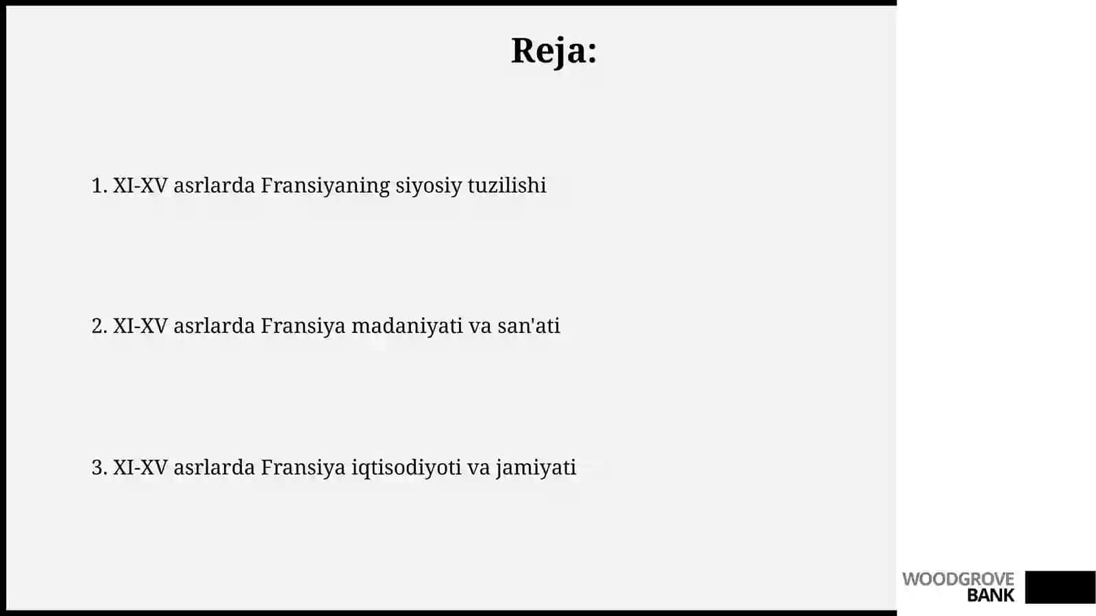 Fransiya XI-XV asrlarda 2