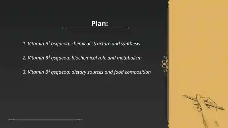 Vitamin B³ qsqaeoq 2