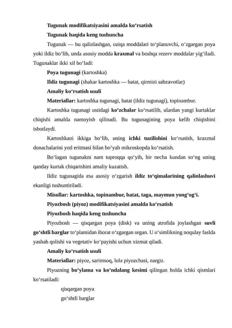 Ildizpoya modifikatsiyasi 2