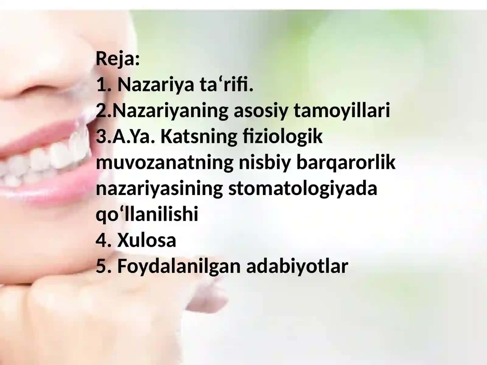 A.Ya. Katsbo‘yichafiziologik muvozanatning nisbiy barqarorlik nazariyasi 2