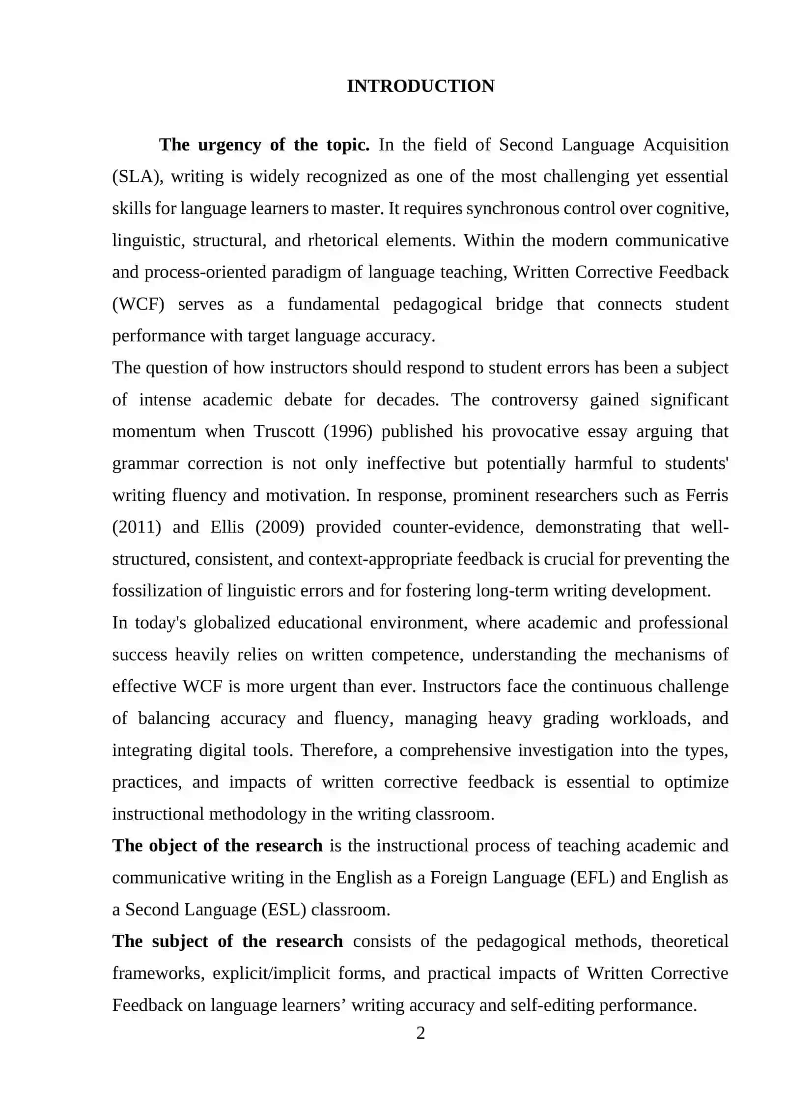 Written Corrective Feedback in Language Learning 2