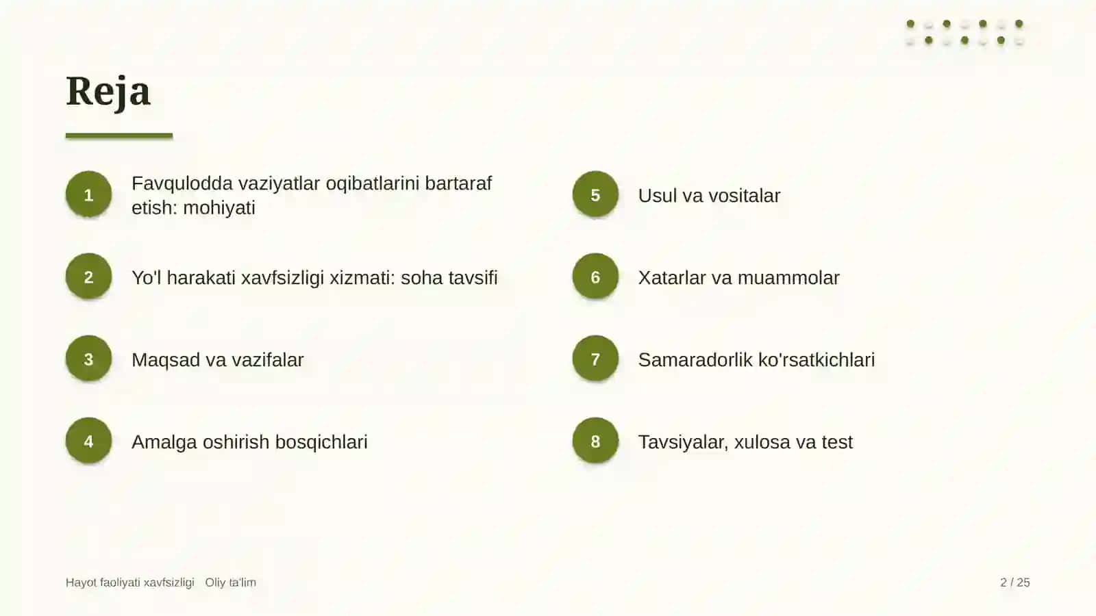 yo'l harakati xavfsizligi xizmatida favqulodda vaziyatlar oqibatlarini bartaraf etish 7351 2