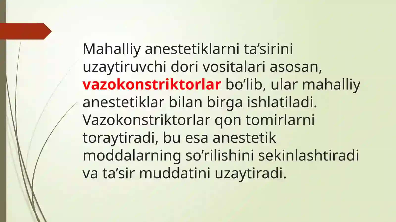 Mahalliyanestetiklar 2