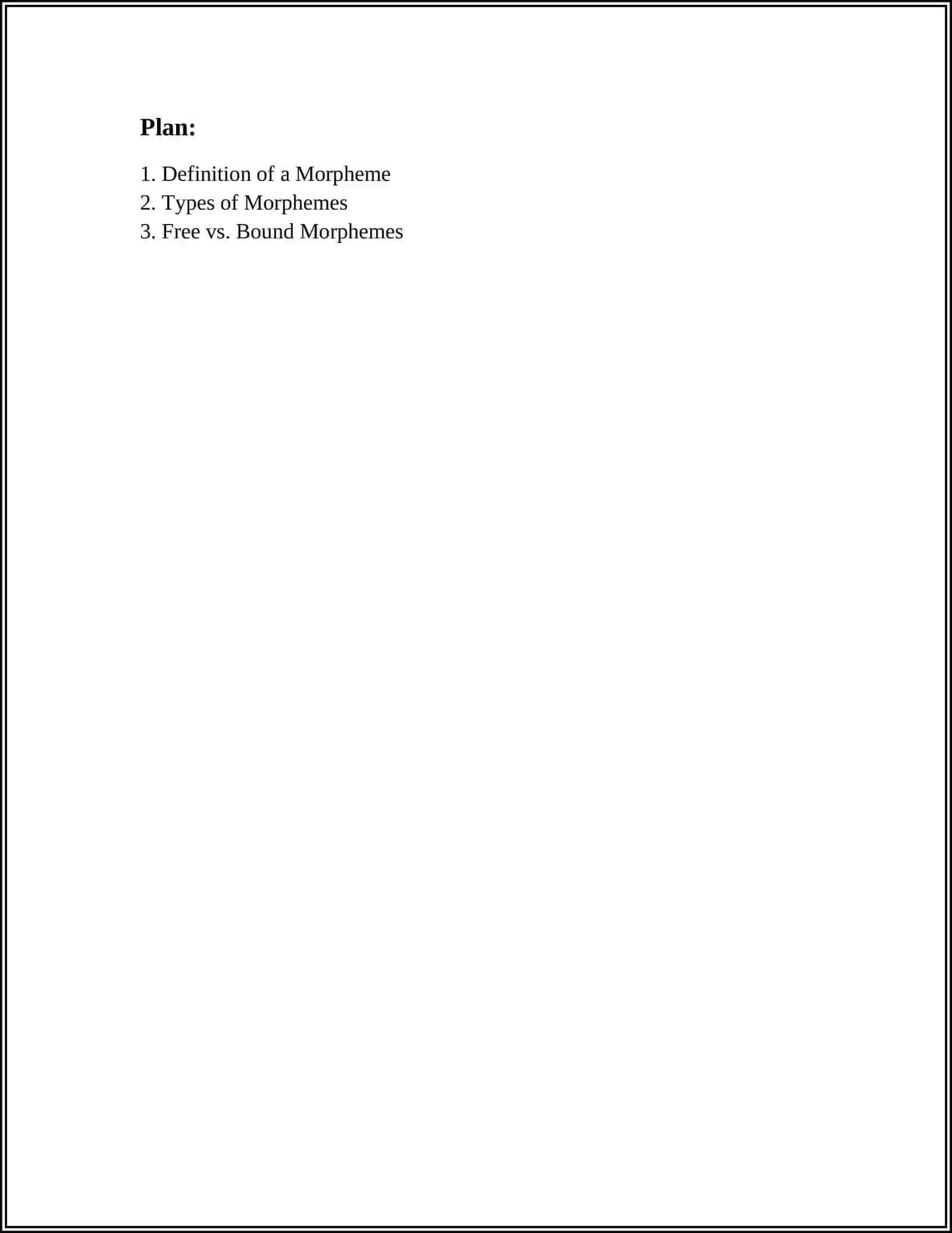 MORPHEME 2