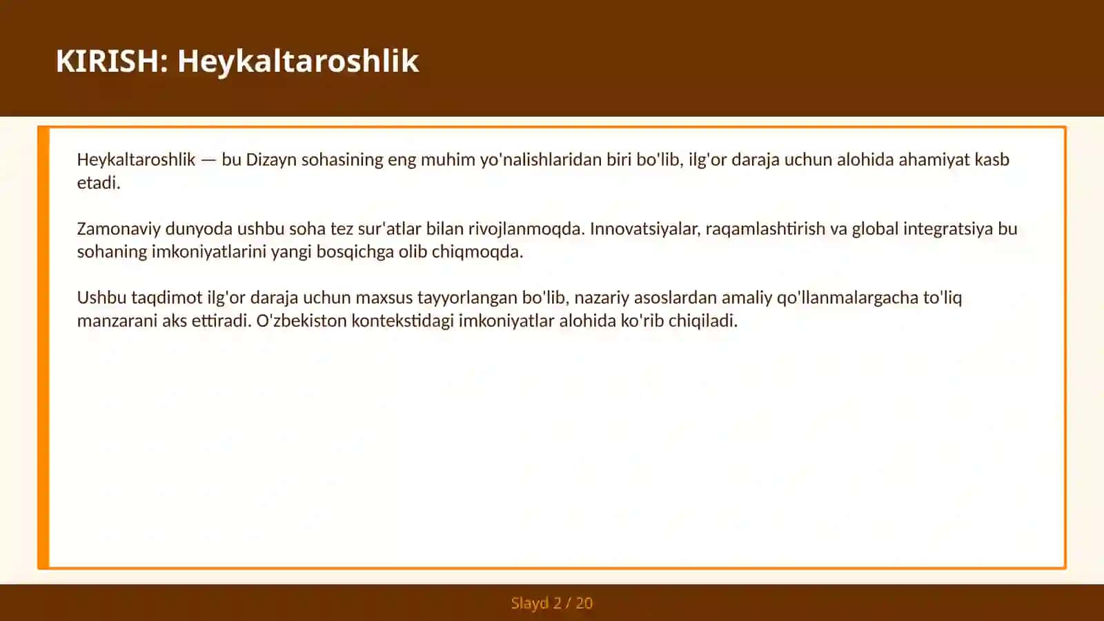 Heykaltaroshlik 2