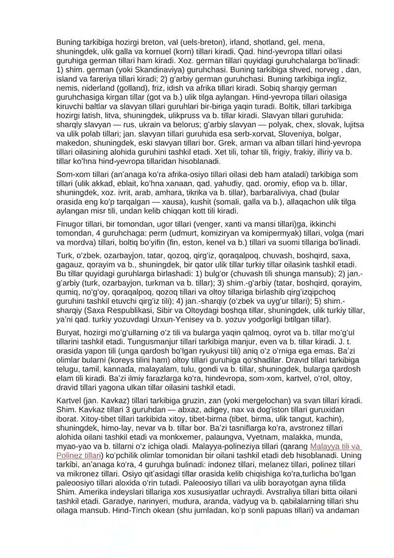 Jahon tillari 2