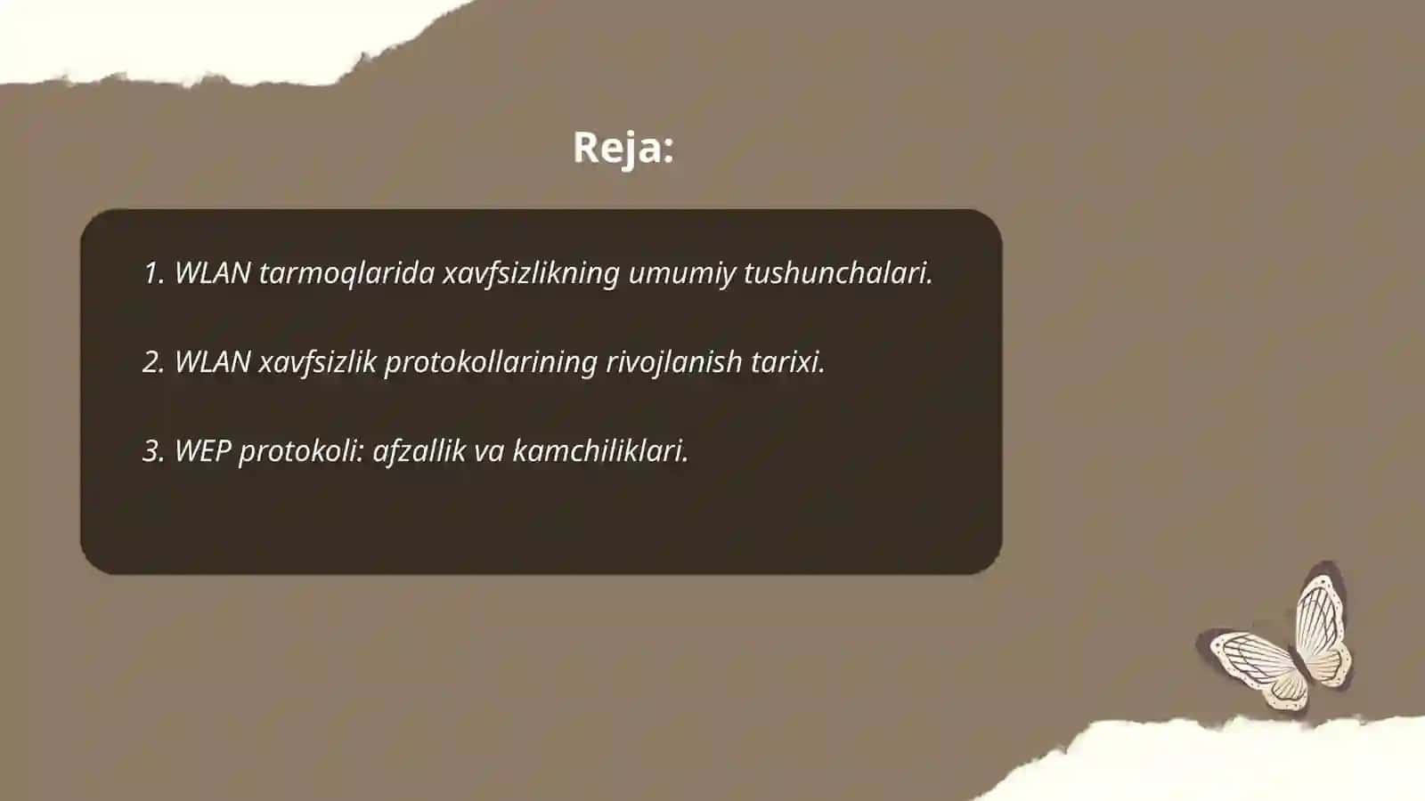 WLAN Xavfsizlik 2