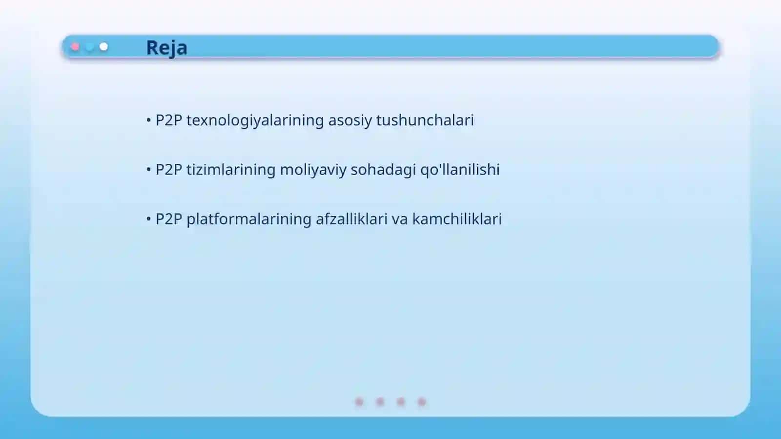 P2P texnologiyalari 2