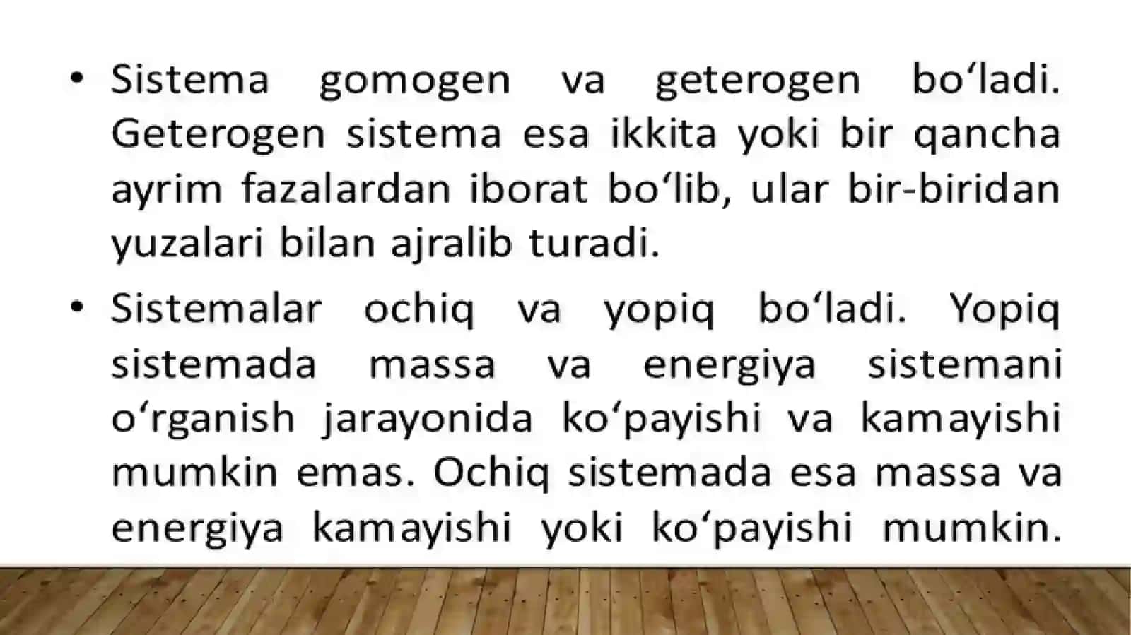 Geterogensistemalardabo’ladigankimyoviymuvozanat 2