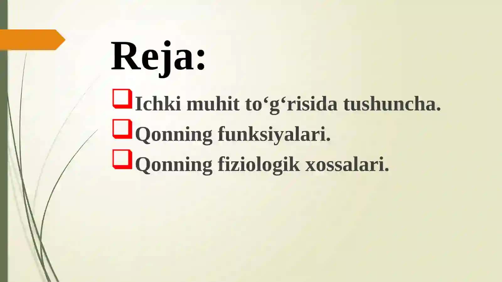 Qon vaunigining vazifasi 2