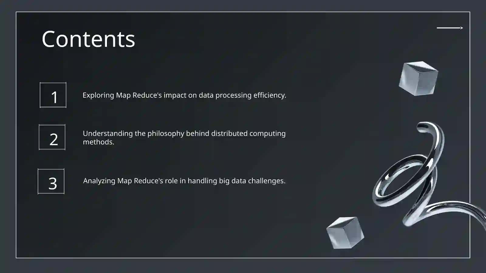 Map Reduce philosophy 2