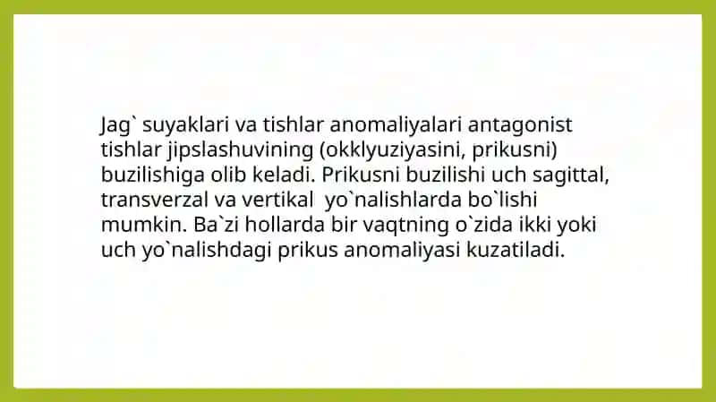 Prognatik prikus 2