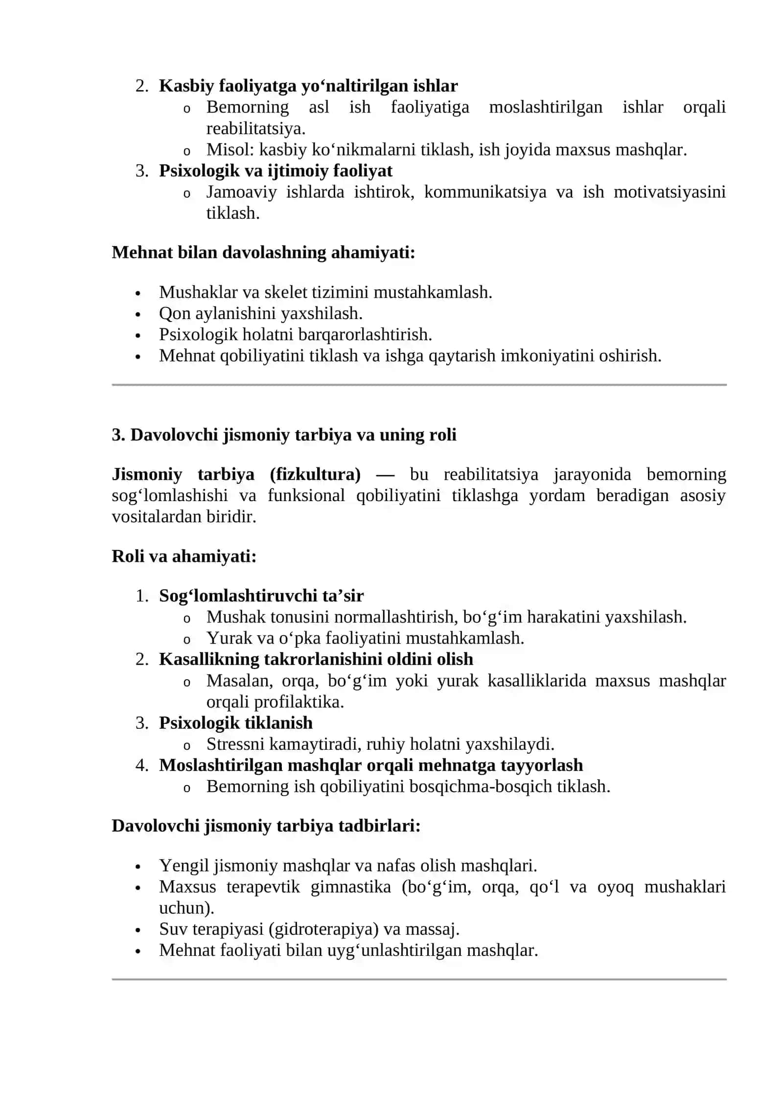 Mehnatga layoqatlilik ekspertizasi va uni olib borish chora-tadbirlari 2